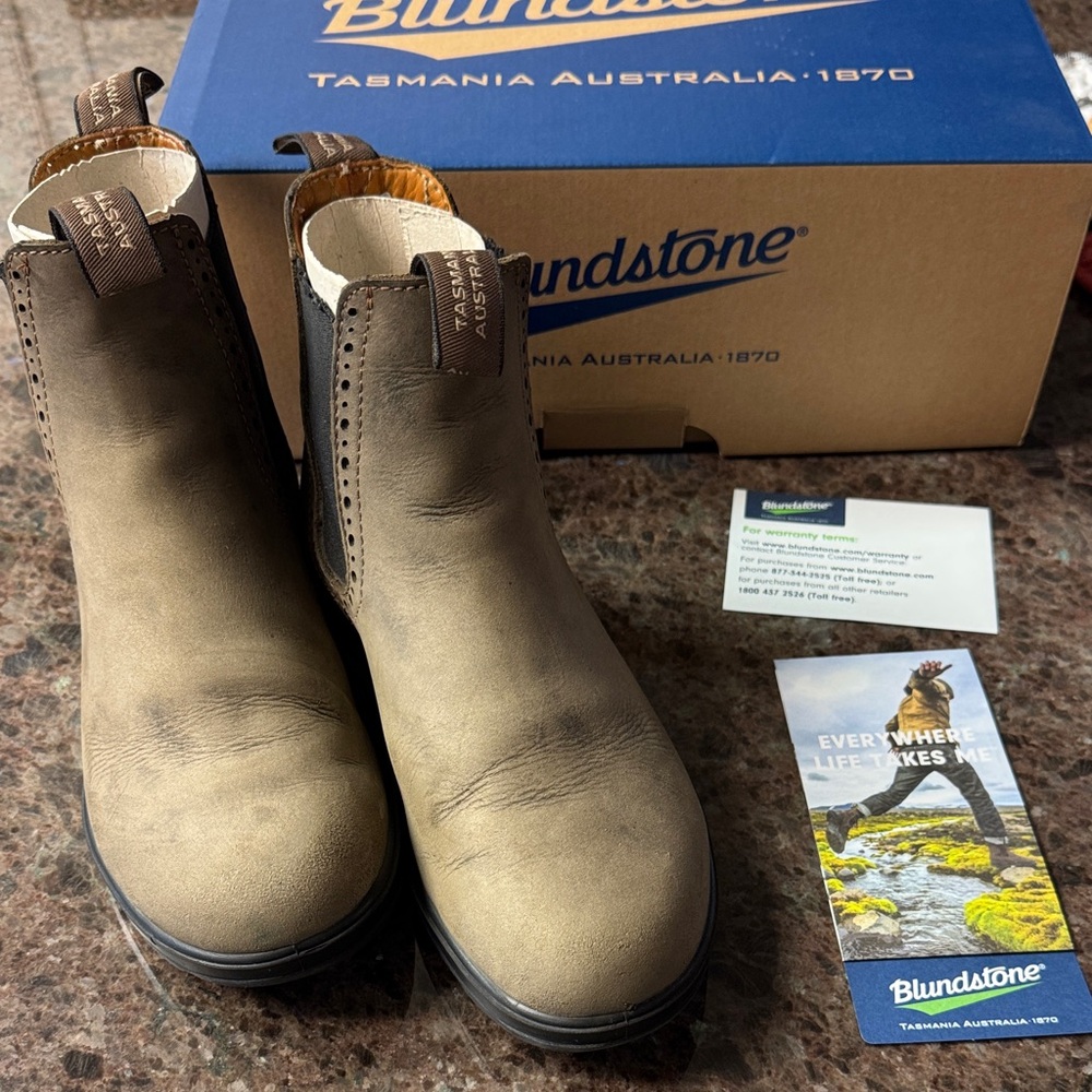 Blundstone Rustic Brown Leather Boots